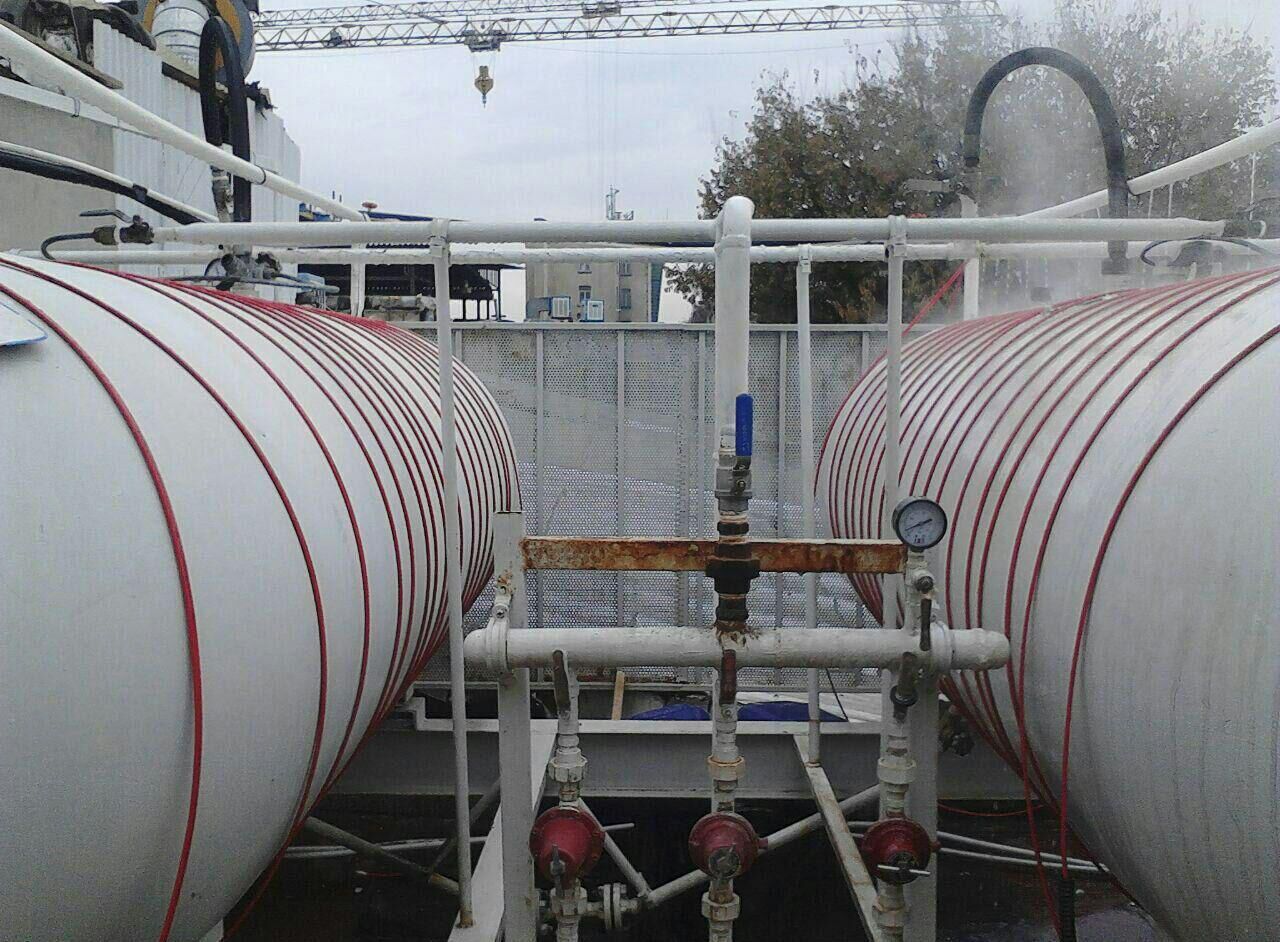 سامانه ضد یخ‌زدگی تاسیسات گاز در آذربایجان‌شرقی راه‌اندازی شد