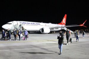 جابجایی مسافران در نوروز از طریق فرودگاه تبریز ۷۳ درصد رشد یافت