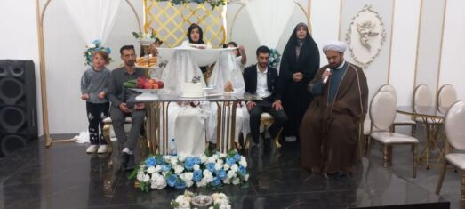مراسم ازدواج آسان برای دو نوعروس